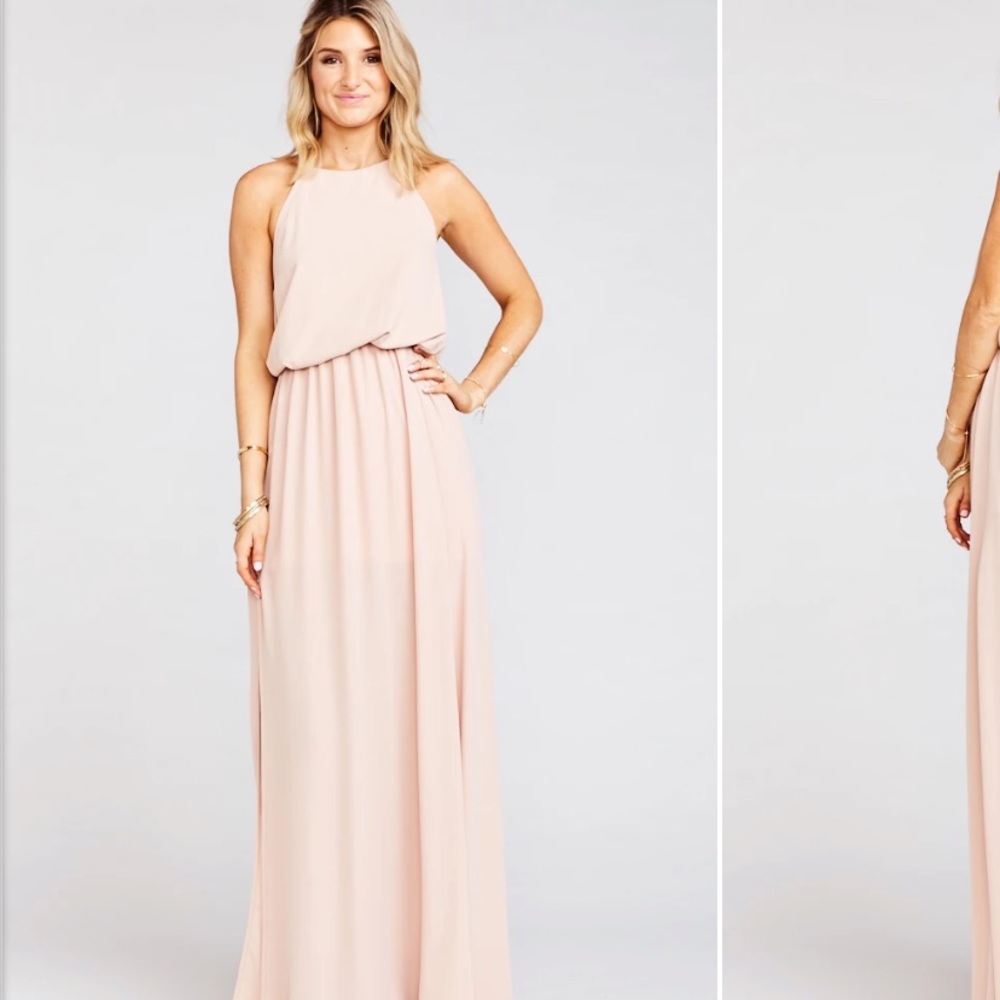 Show me your Mumu- Heather halter dress